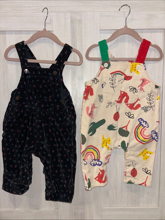 Other - Vintage Cherokee & Handmade Overalls 6-9 months Infant Girl